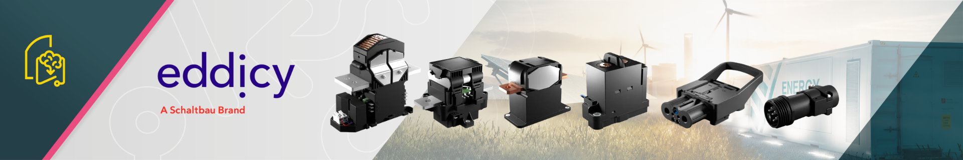 eddicy contactors and connectors for industrial applications