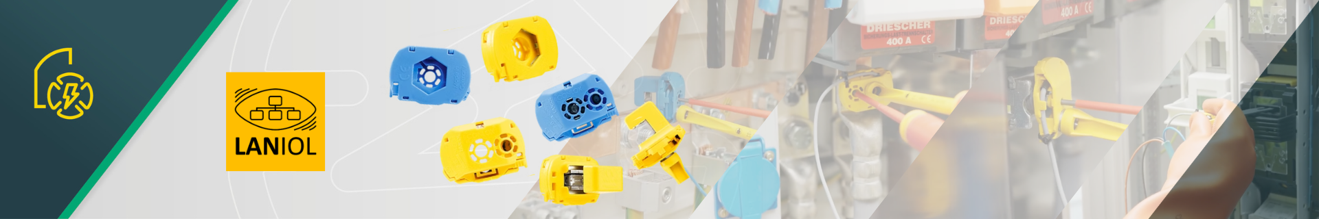 LANIOL CONLOX voltage tapping terminals for electrical installations
