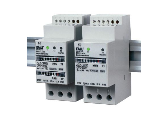 Kilowatt hour meter EMU12 - Mechanical counter - EMU Electronic Kilowatt hour meter EMU12 - Mechanical counter - EMU Electronic